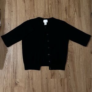 H&M Black Knit Cardigan